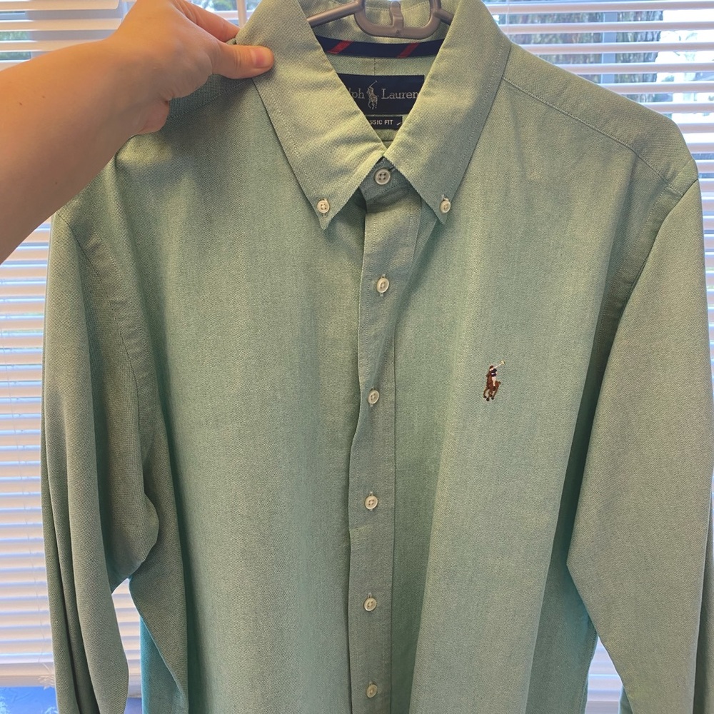 Ralph Lauren Men’s Button Down Oxford / Size L